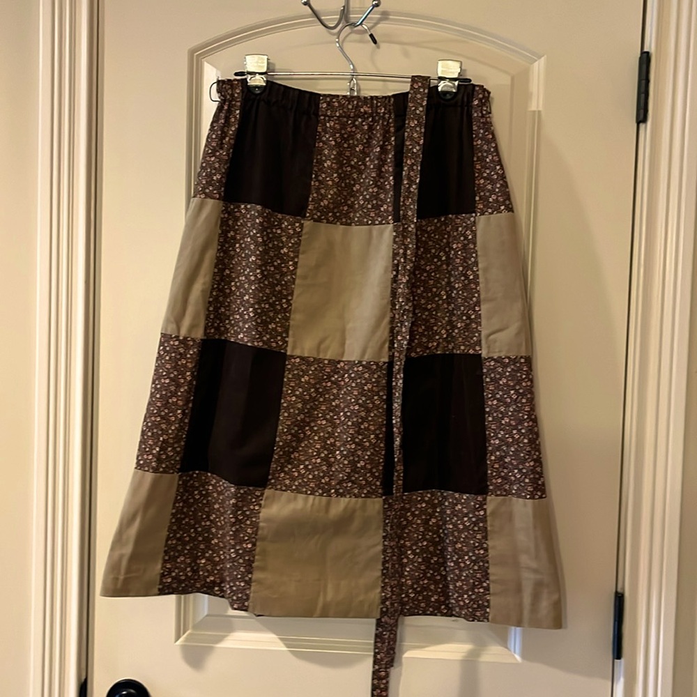 Vintage Mr Hank cotton and corduroy skirt. See measurements